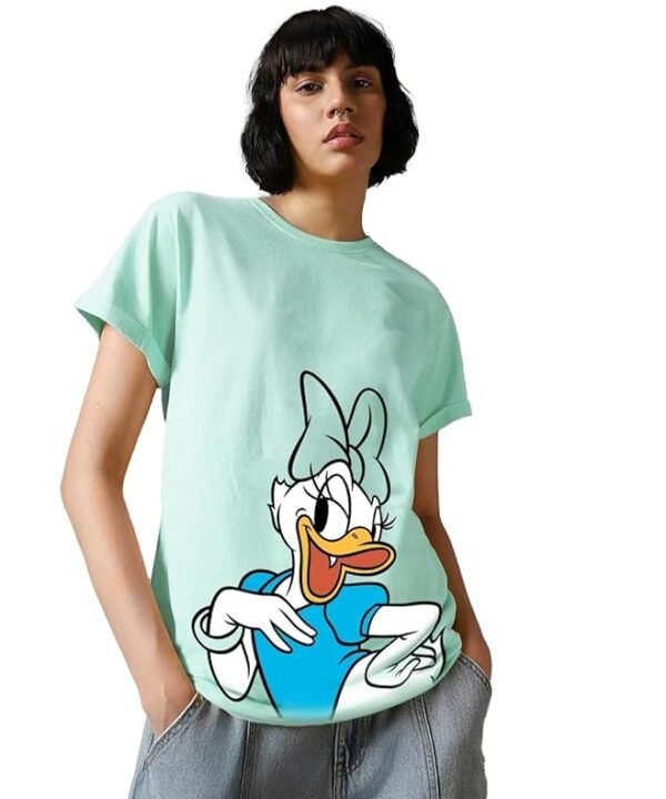 Official Disney Merchandise Women's 100% Cotton Graphic Print