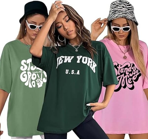 Women's Cotton Oversized Fit T-Shirt